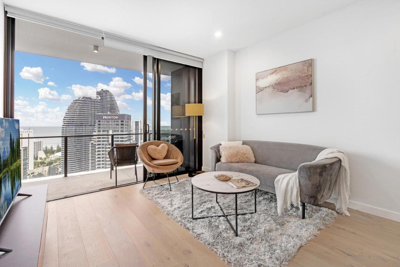 Lamour Ocean View Apartment I In Casino Broadbeach - Free Parking-195Cm Gold Coast Esterno foto