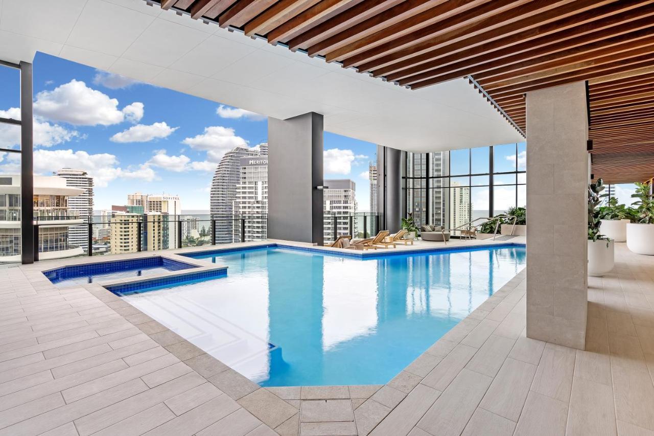 Lamour Ocean View Apartment I In Casino Broadbeach - Free Parking-195Cm Gold Coast Esterno foto